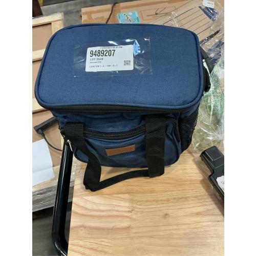 Lifewit Large Lunch Bag Insulated Lunch Box Soft Cooler Cooling Tote for Adult Men Women, Dark Blue 12-Can (9L)