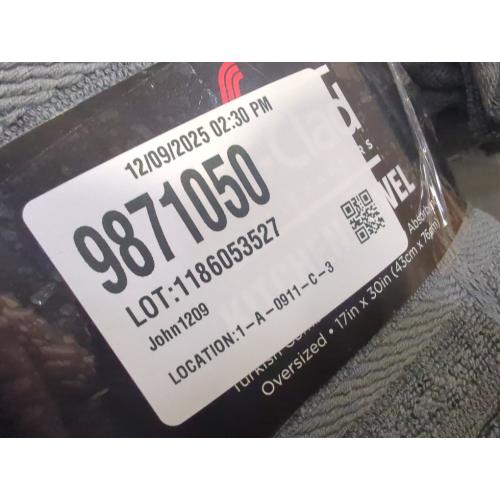 Set of 3 Color dark grey All-Clad Solid Kitchen Towel: Highly Absorbent, Super Soft Long Lasting - 100% Cotton, 17x30 Tea Towel for Cleaning & Drying Dishes, Pans, Glassware, or Countertops, Pewter