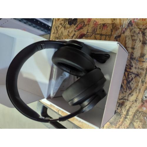 Picun B8 Bluetooth Headphones, 120H Playtime Headphone Wireless Bluetooth with 3 EQ Modes, Low Latency, Hands-Free Calls, Over Ear Headphones for Travel Home Office Cellphone PC Black