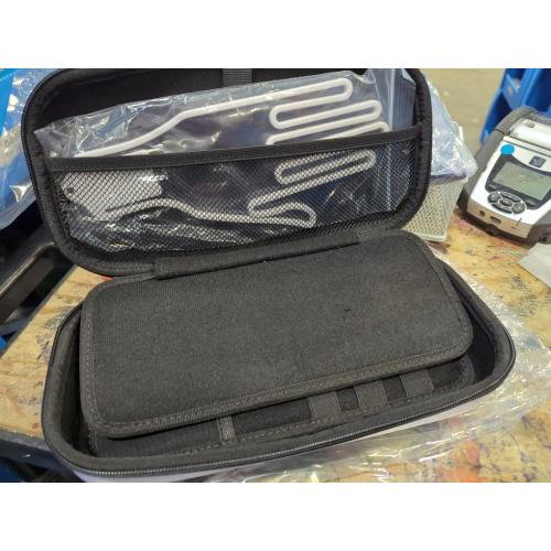 YOREPEK Golf Glove Holder with Removable Glove Shaper, Protective Hard Shell Golf Accessories Case Bag with 2 Dividers Fits Balls, Tees, Markers, Cool Gifts for Golfers