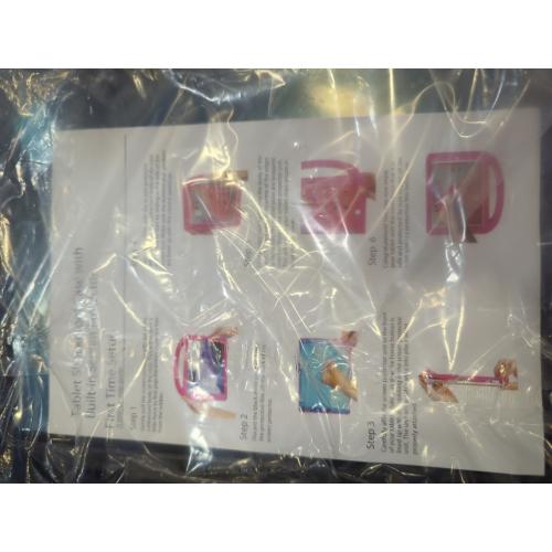 SUPLIK Kids Case for iPad 9th/8th/7th Generation - iPad 10.2 inch 2021/2020/2019 Case with Built-in Screen Protector, Durable Shockproof Handle Stand Kids Cover for Apple iPad 7/8/9 Gen, Pink