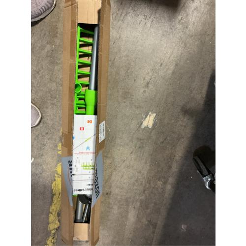 2-in-1 Leaf Grabber Rake, Back Saving Leaf Collector Tool with Long Handle, Efficient Leaf Picker Upper Grabber, Leaves Pickup Shovel for Lawns Yard Work Gardening