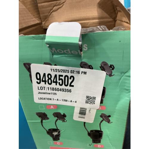 JINKEY Dual Cup Phone Holder for Car, 360°Rotatable Car Mount Adjustable Gooseneck Cell Phones Cup Holders Universal Fits for Most 4-6.7 i-Phone Mobile-Phone Automobile Cradles