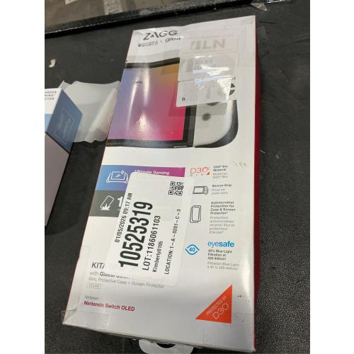 Kita Grip 360 with GlassFusion VisionGuard Case Nintendo Switch OLED