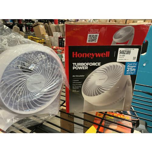 Honeywell 10.9 in. H 3 speed Air Circulator Fan