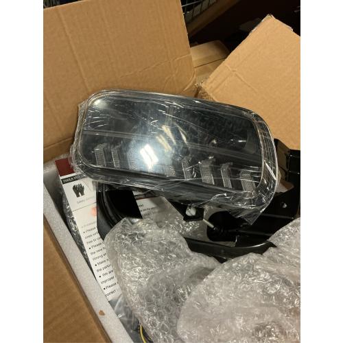 LED Fog Lights for Dodge Ram 2009-2012 1500, 2010-2018 2500, 2010-2018 3500 with Daytime Running Lights DRL Set Assembly 1 Pair Driving Fog Lamps Replacement