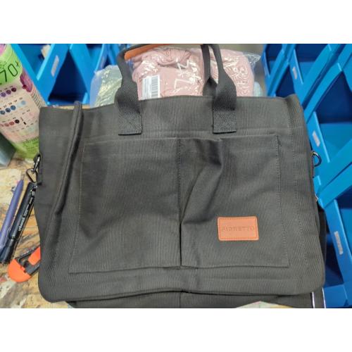 Fiotetto. ......Wandering Nature Women's Canvas Tote Bag, Laptop Work Bag with 2 Cup Holders, Shoulder Bag for Nurse and Teacher.