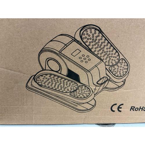 Under Desk Elliptical Exercise Machine, Ellipse Leg Exerciser as Seen on TV with Remote, 15 Adjustable Speed, Portable Leg Exerciser While Sitting for Seniors, Quiet Elliptical Machine for Home Office