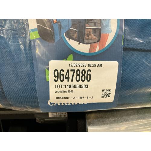 6-in-1 Sturdy Pet Carrier Backpack, Front Pack, Shoulder Bag, Pet Hand Bag, Car Seat Crate, Soft-Sided pet Carrier, Small Dog & Cat Travel Carrier, Size Medium for Pets 14-16 Long