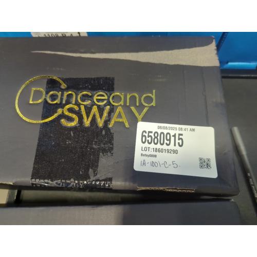 Danceand sway..size 10.…..Girls Latin Dance Shoes Low Heels Tango Salsa Ballroom Practice Performance Dancing Shoes,FT-118