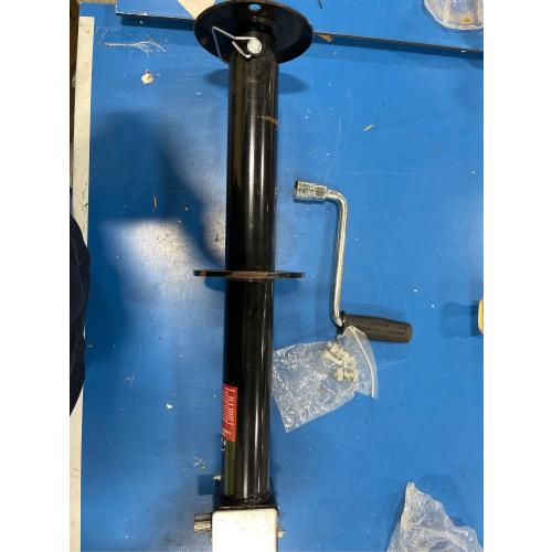 5500-7500lbs Electric A-Frame Trailer Jack, 23.2 Vertical Travel, 12V DC,for RV Trailer, Camper，Silver (5000-M)