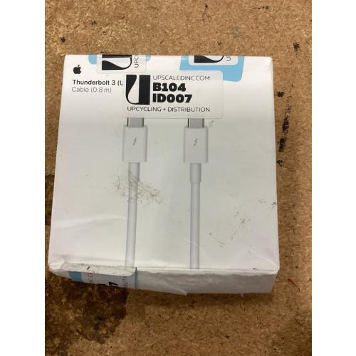 cablecc 2m Thunderbolt Port to Thunderbolt Male to Male Video Data Cable for MacBook 2013 2014 2015 (200cm)