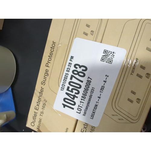 2 Pack Multi Plug Outlet Extender, TESSAN Surge Protector Wall Plug Splitter with 5 Electrical Outlet Expander, Multiple Plug Adapter for Travel Home Office