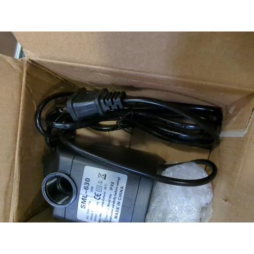 GROWNEER 550GPH Submersible Pump 30W Fountain Water Pump, 2000L/H, with 7.2ft High Lift, 3 Nozzles for Aquarium, Fish Tank, Pond, Hydroponics, Statuary