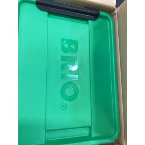 BRIO World Cargo Railway Deluxe - Wooden Track Train Set - Battery-Powered Engine, 3 Cranes, Bridge, Truck - Kids Ages 3  - Compatible with All BRIO Sets - FSC Certified Wood - 54-Pieces