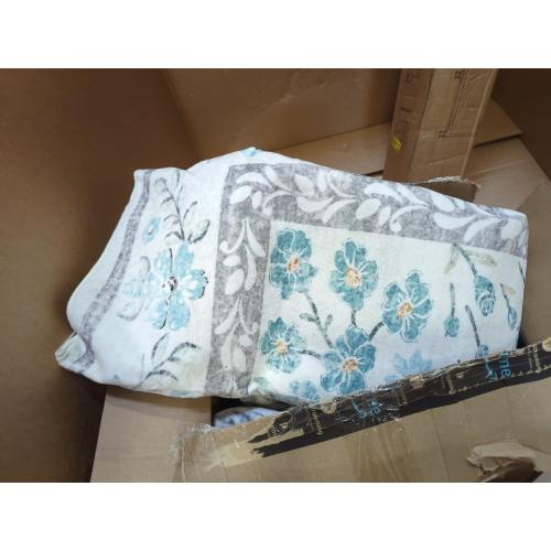 Lahome Light Blue Bedroom Rug 8x10 Under Bed, Boho Washable Rugs for Living Room Nursery, Soft Wool Vintage Low Pile Carpet for Dining Room Girls | Soft Wool Vintage Low Pile Carpet for Girls Kids Nursery Dining Room