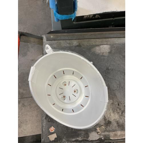 Hanging Planters for Indoor Plants, Hanging Baskets for Plants Outdoor with Visible Water Level, Hanging Flower Pots with Drainage Holes & Removable Tray(2 Pack, White)