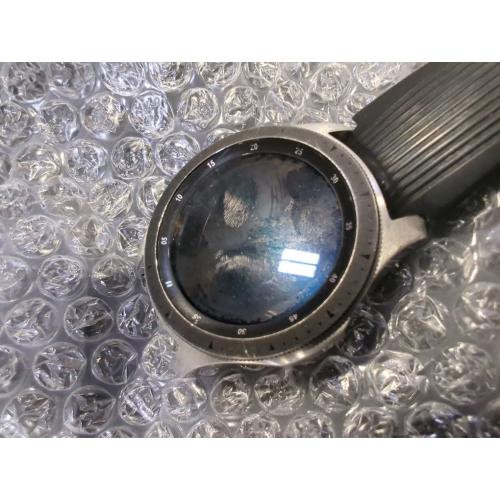 Samsung Galaxy Ai Watch 8 Classic Latin American Version SM-L500NZ (46mm) Bluetooth Wellness Tips Heart Rate Sleep to Workout Fitness Tracker (Silver Black Band SM-L500NZKALTA)