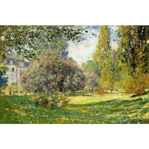 LANDSCAPE THE PARC MONCEAU PARIS FRANCE