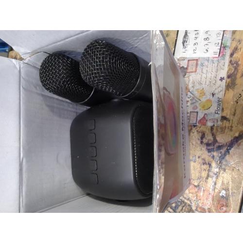 Mini Karaoke Machine for Kids Adults,Portable Bluetooth Speaker with Wireless Microphone and LED Lights,Party,Christmas,Birthday Gifts for Girls Boys,Perfect for Family Party Outdoor Travel