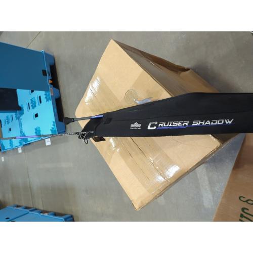 Purple Cruiser Shadow Saltwater Fishing Rod 6' 6'3' 6'6'' Spinning & Casting Rod with Full Fuji A Guides and Fuji Reel Seat for Grouper Amberjack Tuna Cobia Wahoo and Mahi-mahi