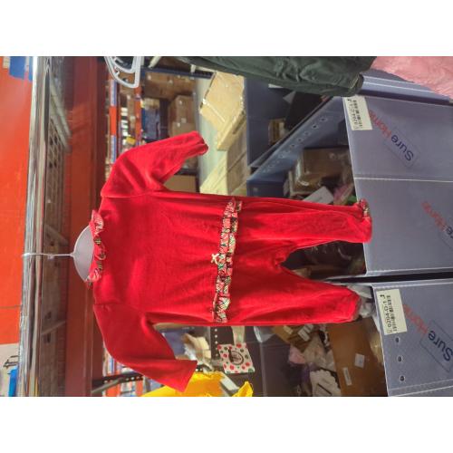 SIZE 9M. Little Me Girls' Holly Plaid Footie - Baby