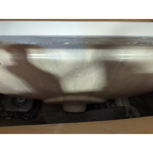 Project Source 31-in x 22-in White Cultured Marble Single Sink 4-in Centerset Faucet Mount Bathroom Vanity Top