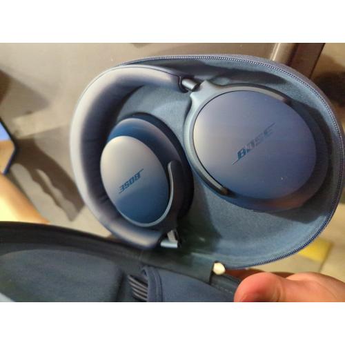 Bose QuietComfort Ultra Headphones, Bluetooth Over Ear Noise Cancelling Headphones, BLUE