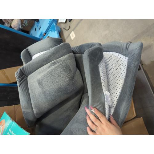 Baby Play Mat for Floor,1.3 Thick 47x47 Play Mat for Playpen,Tummy Time Foam Mats,Plush Soft Padded Playmate for Babies 6-12 Months Crawling,Non-Slip Nursery Rug for Toddler Kids Playroom(Grey)