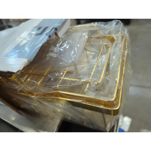 EUDELE 5-Pack Rustproof Stainless Steel Shower Caddy – No Drill Adhesive Bathroom Organizer with Large Capacity, Spacious Shower Shelves for Inside Shower, Kitchen & Home Decor Storage-XL Size