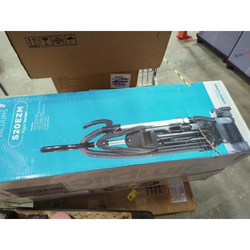 Eureka Upright Vacuum Cleaner for Carpet and Hard Floor,Powerful Vacuum with Dual Cyclone Suction,Swivel Steering,Anti-Tangle,Large Dust Cup,NEU612BL, Blue