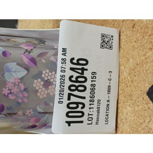 Waterdrop BPA Free Glass Water Bottle,Insulating Neoprene Sleeve/Bamboo Screw Cap, Boost, 20 fl oz