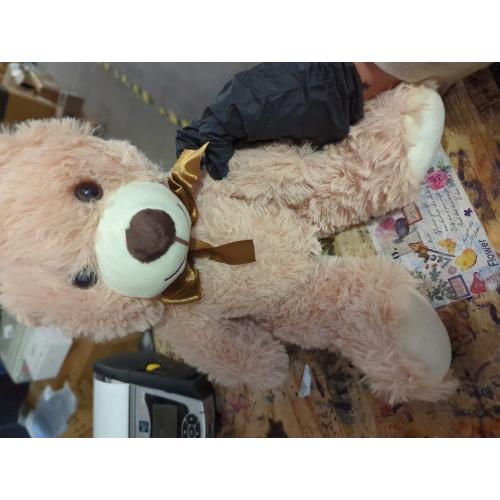 Teddy Bear Stuffed Animals, 13 Inches Teddy Bear Plush Toy Birthday Christmas Valentine’s Day Gift for Kids Girlfriend (Light Brown)