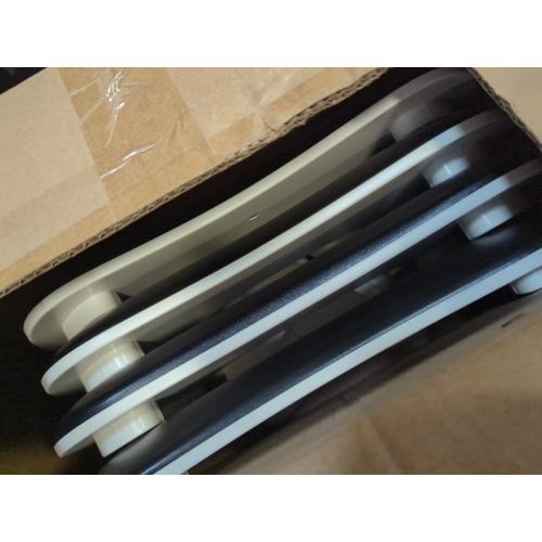 Muay Thai Pads 23in/19in Large Curved Kick Shield with 5in Thickness, Advanced Impact Diffusion, and Superior Grip for MMA, Boxing, Karate, and Taekwondo Training, Heavy Duty