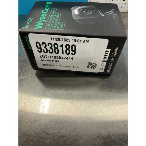 WYZE Cam v4 (Latest Model), 2.5K AI Security Camera, Indoor/Outdoor Cameras for Home Security, Baby Monitor & Pet Camera, Vibrant Color Night Vision, No Subscription Required, Free Expert Help