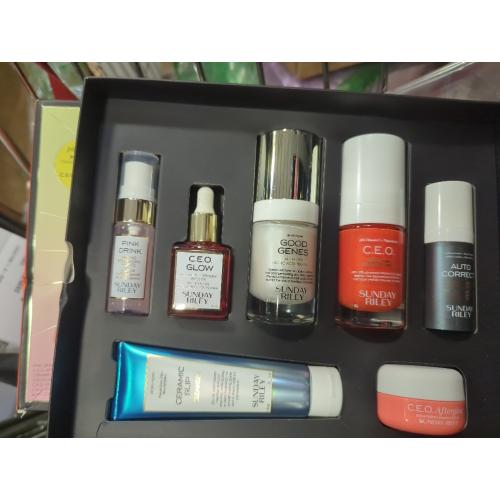 Set of 7 Sunday Riley 7-Pc. Wake Up With Me Complete Morning Routine Skincare Set