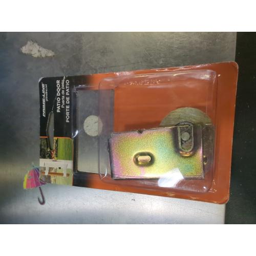 CRL Sliding Glass Door Roller with 1-1/2 Steel Wheel 11/16 Wide Housing