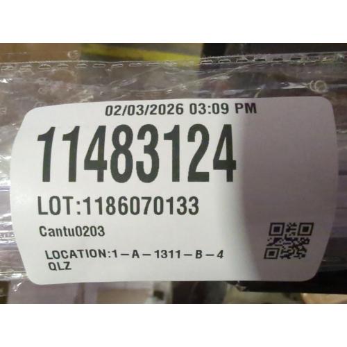 Frameless Shower Door Bottom Seal with Drip Rail 1/2 Thick Glass 33 Long Sweep - Glass Door Seal Strip Stop Shower Leaks