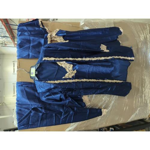 Women Medium Satin Pajamas Set 5 Piece Sleepwear Comfy Spring Summer Pjs Outfits Casual Loungewear Nightgown
