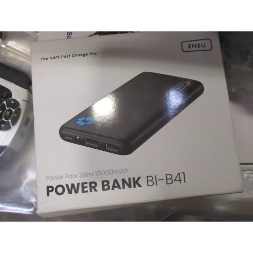INIU Portable Charger, Ultra Slim 10000mAh 45W PD Power Bank, USB C in&Out Fast Charging Battery Pack, Travel Essential Phone Powerbank Compatible with iPhone 17 16 15 Samsung S22 S21 Google iPad etc