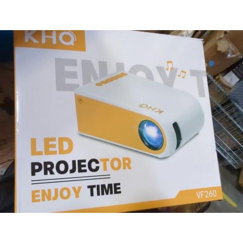 Mini Projector, Upgraded Portable Projectors Support 1080P 170 Mini HD Movie Projector, Outdoor Projectors with Stylish Streamlined Design, Compatible with Phone/Tablet/Laptop/TV Stick/PS4 Etc