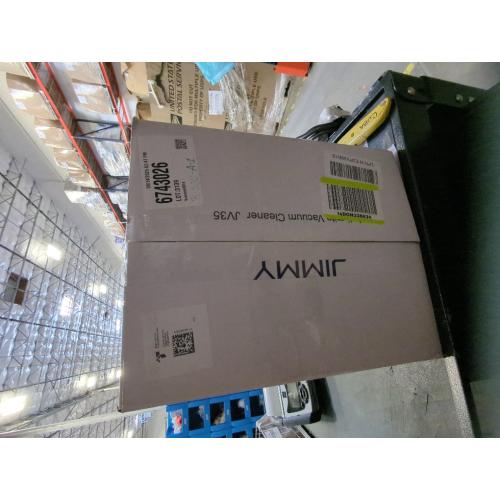 Grey Jimmy Mattress Vacuum Cleaner, Anti-allergen Bed Vacuum Cleaner with UV-C Light & High Heating Tech, 14Kpa Suction 480W Powerful Handheld Vacuums for Dust & Pet Hair(JV35, Corded)