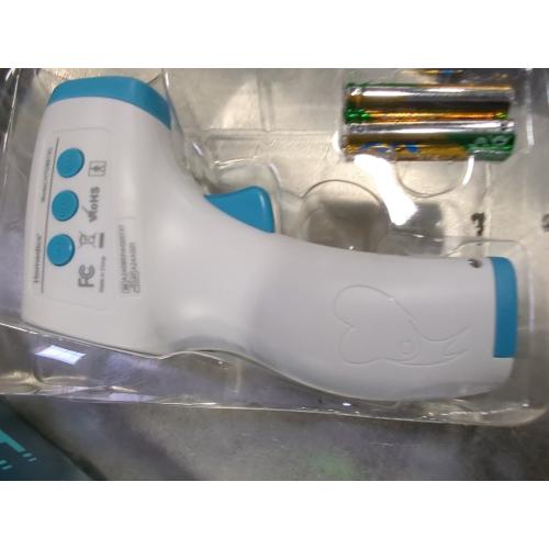 HoMedics No Contact Infrared Digital Thermometer for Body, Food, Liquid, and Room