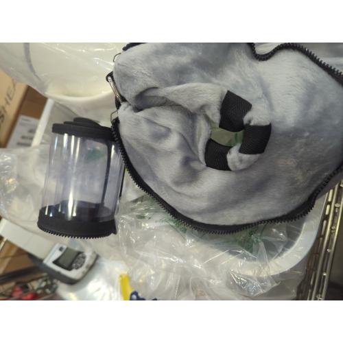 Color Grey Dog Cone, Dog Surgery Collar, Inflatable Cones for Small Medium Large Dogs, Grey Recovery Collar, Does not Impede Vision