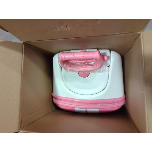 Kids Ride-on Luggage with Spinner Wheels Suitcase, Kid's Ride-On Suitcase Help Your Child Relax, Carry On Trolley Luggage (Pink)