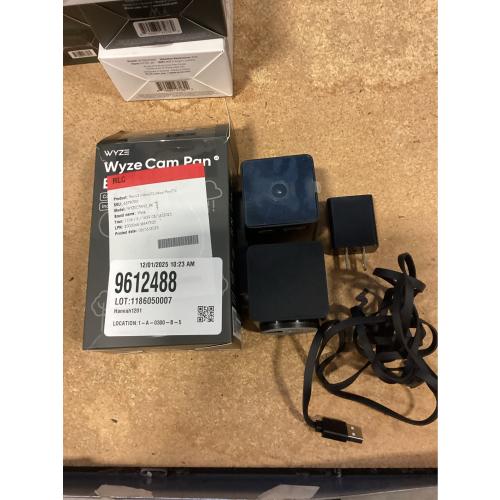 Pan V3 Wired Indoor/Outdoor 1080P HD Home Security Camera with Privacy Mode, Black