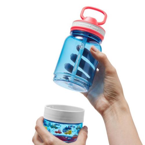 thermoFlask set of 2 Titan Bottle and Snack Cup