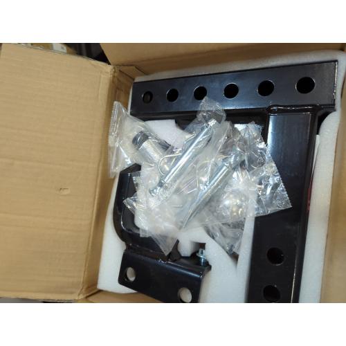 OPENROAD Adjustable Trailer Hitch Ball Mount - Fits 2-Inch Receiver, 2 Tow Balls, 7500lbs, 9-1/2 Drop/ 8-1/4 Rise, Heavy Duty Truck Hitch with Stainless Steel Pins and Lock