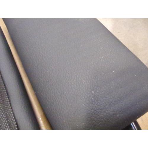 Folding Bar Stool with Back, Tall Foldable Stool Chair Portable Adult Folding Chair Counter Height Seat Leather Padded Kitchen Shop Comfortable and Sturdy (2PCS, 25.5 inch)