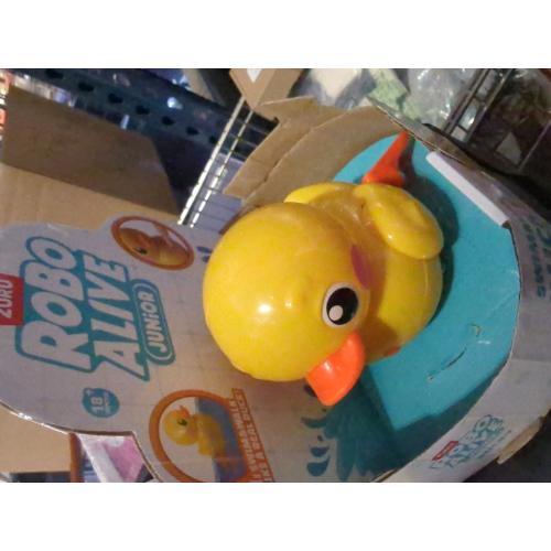 Robo Alive Junior Little Duck Battery-Powered Bath Child Toy by ZURU